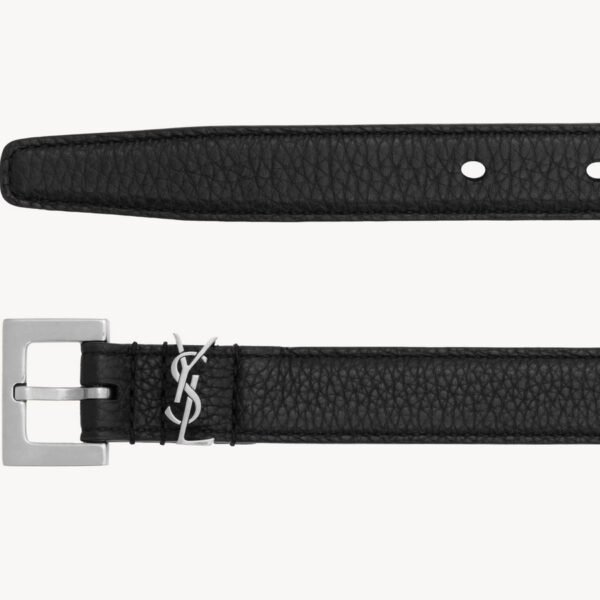 YSL remen Cassandre Silver 2cm