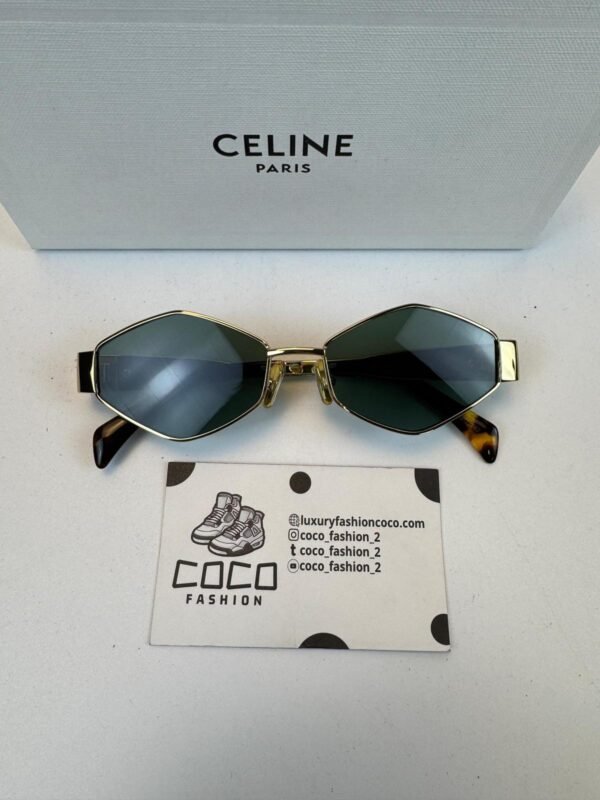 Naočale Celine "Gold - Grey" - Slika 4