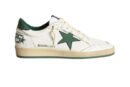 Golden Goose Ball Star White/Green