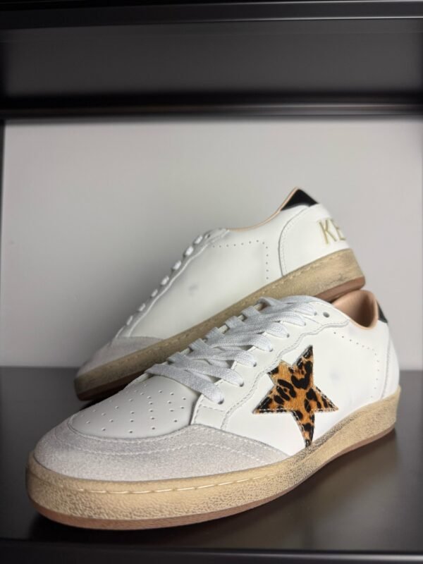 Golden Goose Ball Star White/Leopard star - Slika 11