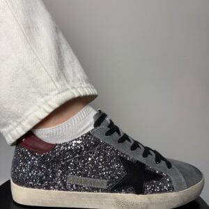 Golden Goose Ball Star Grey & Silver