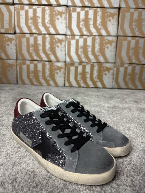 Golden Goose Ball Star Grey & Silver - Slika 9