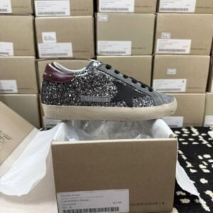 Golden Goose Ball Star Grey & Silver