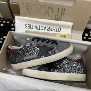 Golden Goose Ball Star Grey & Silver