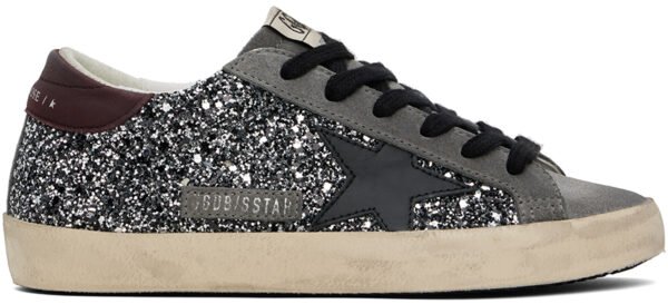 Golden Goose Ball Star Grey & Silver