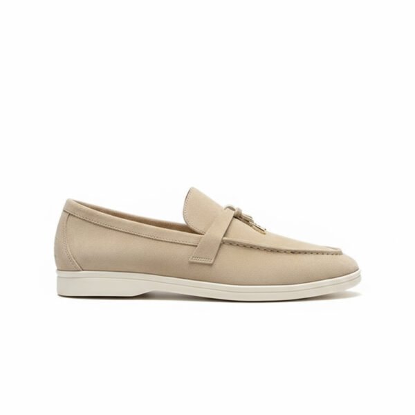 Loro Piana Summer Charms Walk Loafer Himalaya