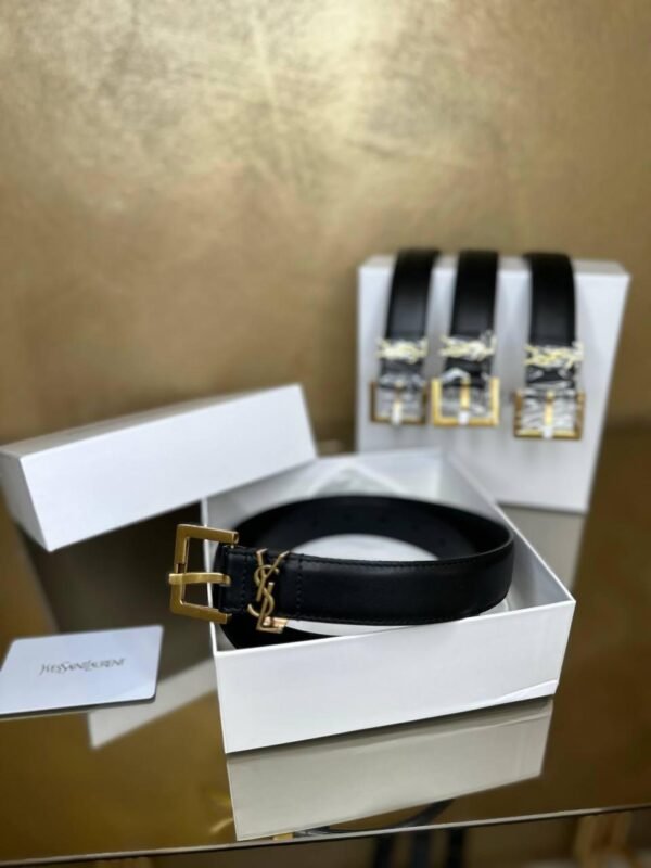 YSL remen Cassandre Gold 3cm - Slika 3