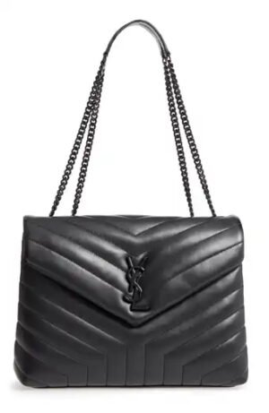 YSL Saint Laurent LouLou full Black