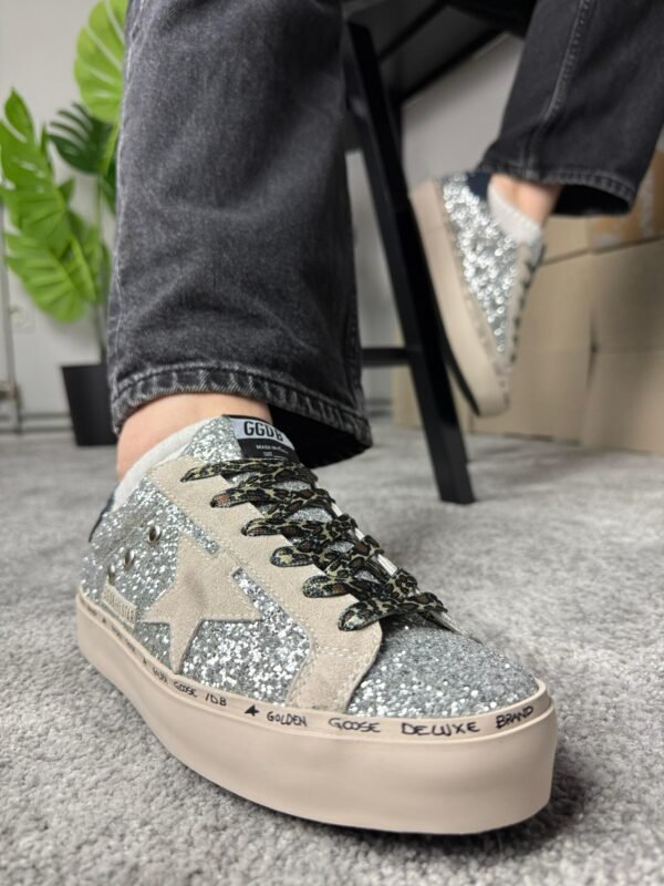 Golden Goose Hi Star Silver glitter - Slika 2