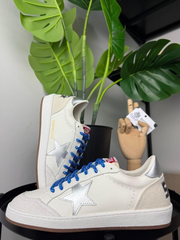 Golden Goose Ball Star White nappa / Silver Star - Slika 2