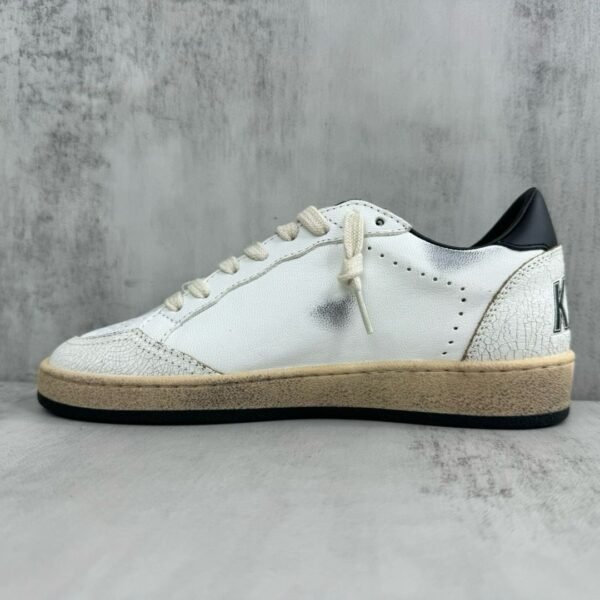 Golden Goose bALLSTAR White - Black Star - Slika 7