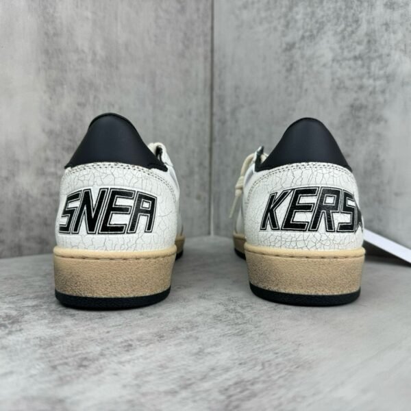 Golden Goose bALLSTAR White - Black Star - Slika 10