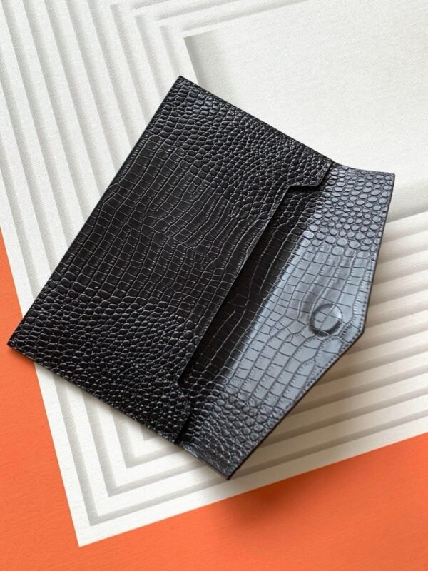 YSL Saint Laurent Uptown Croc crna - Slika 4