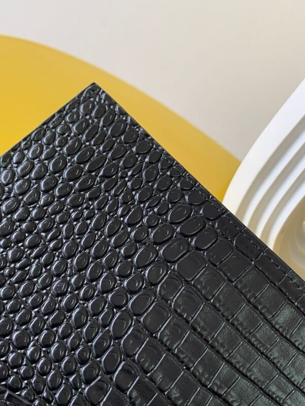 YSL Saint Laurent Uptown Croc crna - Slika 6