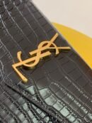YSL Saint Laurent Uptown Croc crna