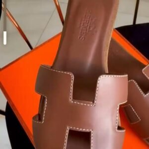 Hermes Oran Brown Gold