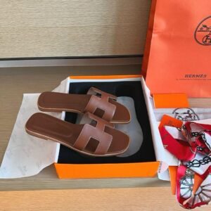 Hermes Oran Brown Gold