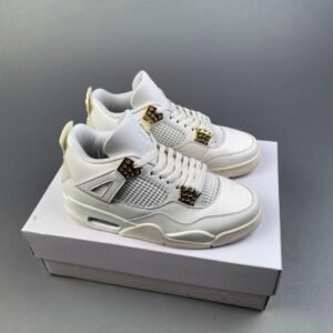 Air Jordan 4 Retro White/Gold