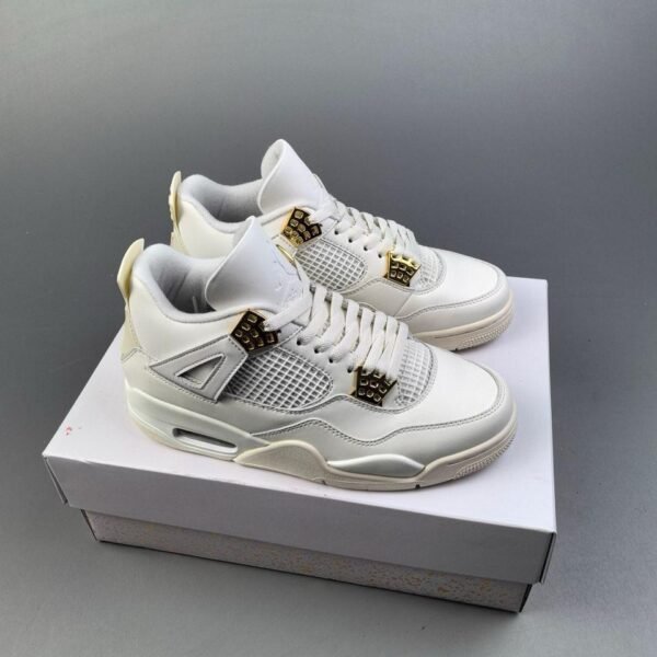 Air Jordan 4 Retro White/Gold