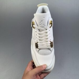 Air Jordan 4 Retro White/Gold