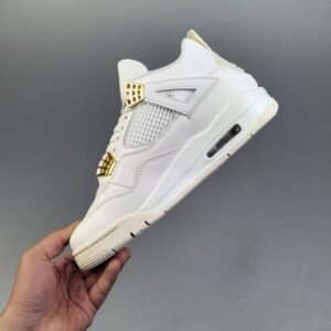 Air Jordan 4 Retro White/Gold