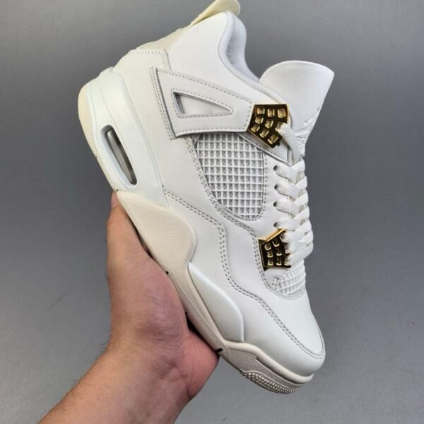 Air Jordan 4 Retro White/Gold
