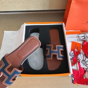 Hermes Oran Brown Blue