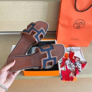 Hermes Oran Brown Blue