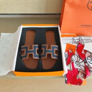 Hermes Oran Brown Blue