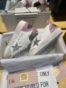 Golden Goose Ballstar glitter Silver star