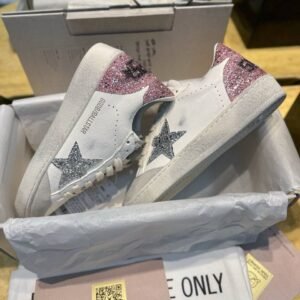 Golden Goose Ballstar glitter Silver star