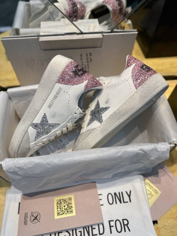 Golden Goose Ballstar glitter Silver star - Slika 2