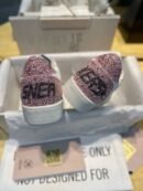Golden Goose Ballstar glitter Silver star