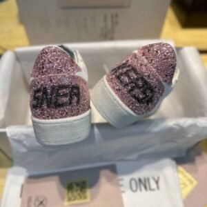 Golden Goose Ballstar glitter Silver star