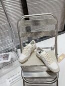 Golden Goose Ballstar pink suede Glitter Star