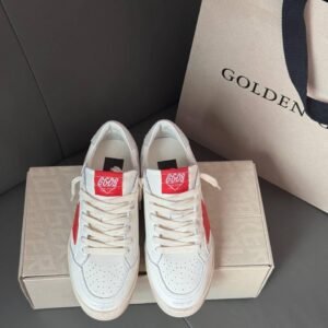 Golden Goose Ball Star "Valentines Day" Red Star / Swarovski lettering