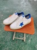 Golden Goose Ball Star White / Blue Star