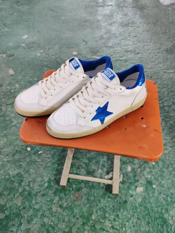Golden Goose Ball Star White / Blue Star - Slika 3
