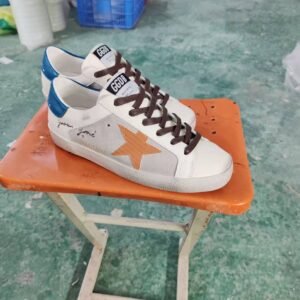Golden Goose Super Star lizard Leather star