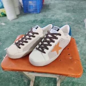 Golden Goose Super Star lizard Leather star