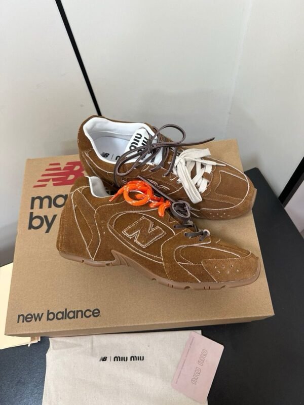 New Balance x Miu Miu smeđe tenisice - Slika 6