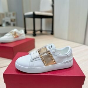 Valentino Garavani Rockstud White/Gold