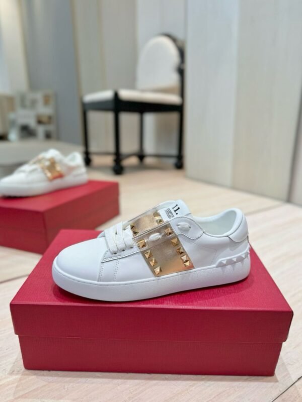 Valentino Garavani Rockstud White/Gold - Slika 7