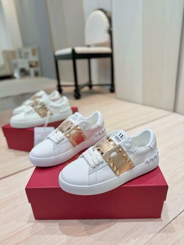 Valentino Garavani Rockstud White/Gold - Slika 9