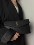YSL Saint Laurent Uptown crna/zlatna