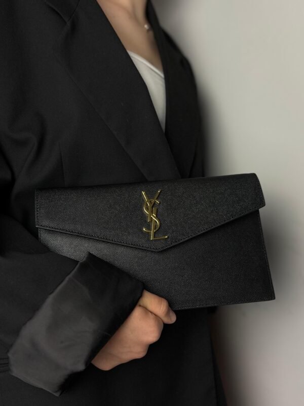 YSL Saint Laurent Uptown crna/zlatna - Slika 4