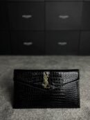 YSL Saint Laurent Uptown Croc crna