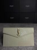 YSL Saint Laurent Uptown Croc bijela