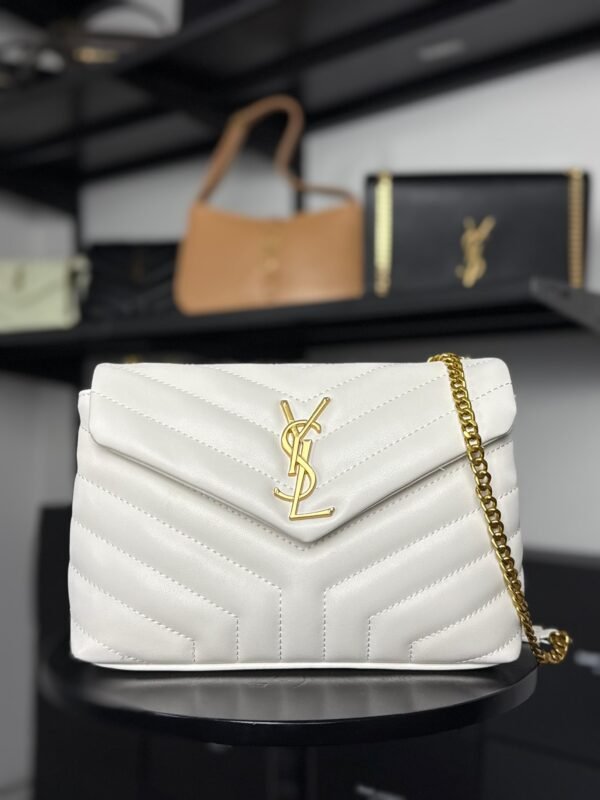 YSL Saint Laurent White / Gold - Slika 2
