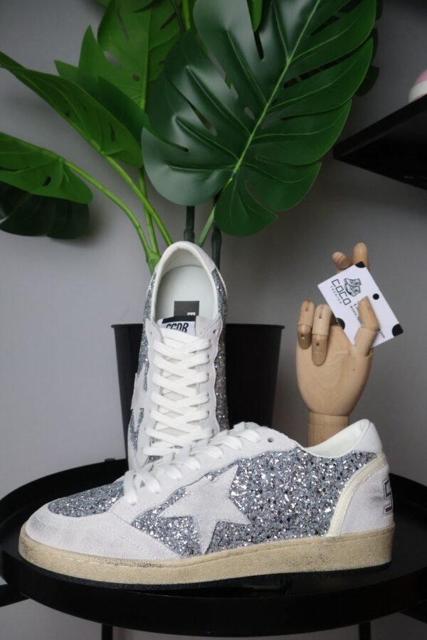 Golden Goose Ballstar glitter White star - Slika 2